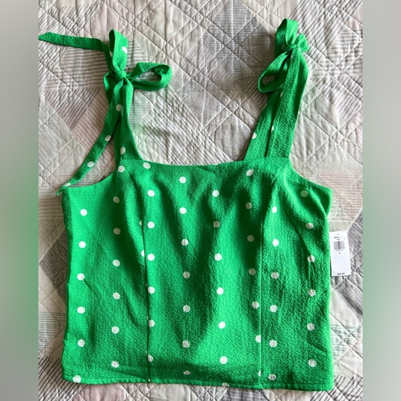 Fitted Tie-Shoulder Cropped Dobby
Corset Cami Top for Women - Picture 7 of 7